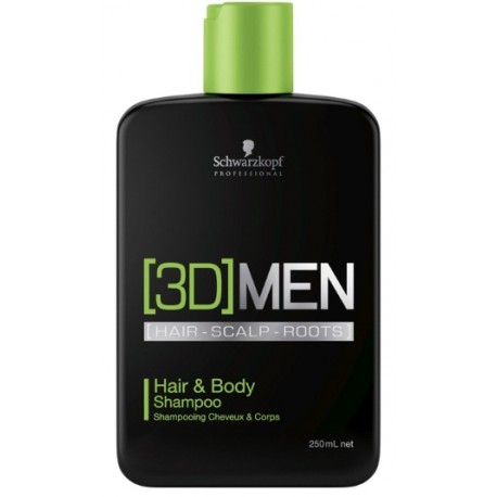 Schwarzkopf Professional 3D Mension Hair & Body Shampoo mazgāšanas līdzeklis ķermenim un matiem