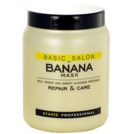 Stapiz Basic Salon Banana maska bojātiem un vājiem matiem 1000 ml.