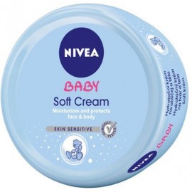 Nivea Baby Soft mitrinošs krēms zīdaiņiem/bērniem 200 ml.