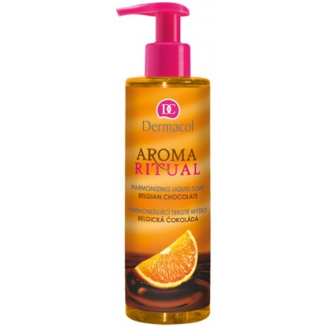 Dermacol Aroma Ritual Liquid Soap Belgian Chocolate šķidrās ziepes 250 ml.