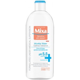 Mixa Cleansing Micellar Water micelārais ūdens jūtīgai un kairinātai ādai