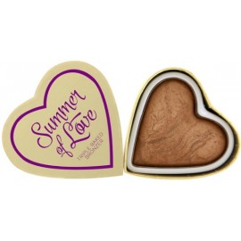 Makeup Revolution I Love Makeup Heart Bronzer bronzeris Love Hot Summer 10 g.