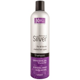 Xpel Shimmer Of Silver šampūns gaišiem/pelēkiem matiem 400 ml.