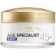 L'oreal Age Specialist 45+ nakts krēms pretgrumbu 50 ml.