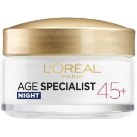 Loreal Age Specialist 45+ nakts krēms pretgrumbu 50 ml.