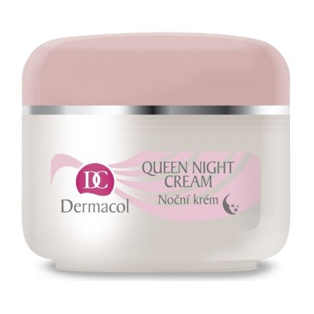 Dermacol Queen Night Cream nakts sejas krēms sausai ādai 50 ml.