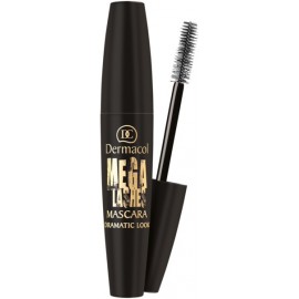 Dermacol Mega Lashes Dramatic Look biezinoša skropstu tuša Black 13 ml.