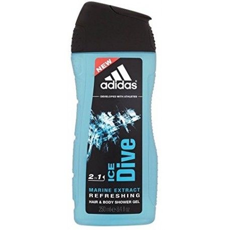 Adidas Ice Dive dušas želeja vīriešiem 250 ml.