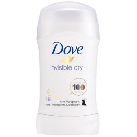 Dove Invisible Dry 48h zīmuļveida antiperspirants 40 ml.