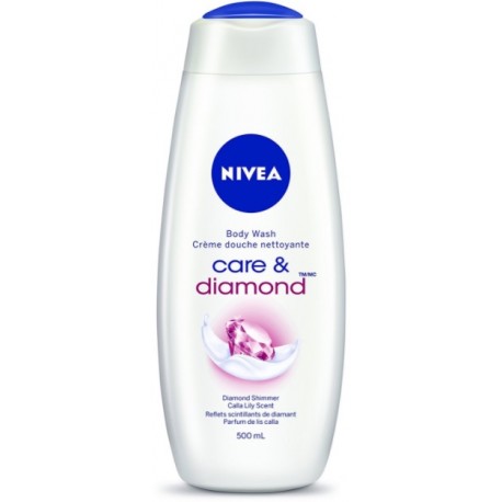 Nivea Care & Diamond dušas želeja 500 ml.