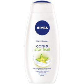 Nivea Care & Star Fruit mitrinošs dušas želeja 500 ml.