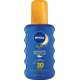 Nivea Sun Protect & Moisture mitrinošs sprejs pret sauli ar SPF30 200 ml.