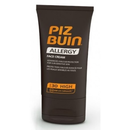 Piz Buin Allergy Sun Sensitive Skin Face Cream SPF30 aizsargājošs sejas krēms jūtīgai ādai 50 ml.