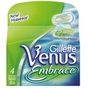 Gillette Venus Embrace skuvekļa galviņas 4 gab.