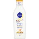 Nivea Sun Kids Protect & Sensitive losjons jūtīgai bērnu ādai pret sauli ar SPF50+ 200 ml.