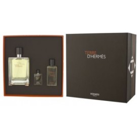 Hermes Terre d'Hermes komplekts vīriešiem (100 ml. EDT + 5 ml. EDT + 40 ml. dušas želeja)