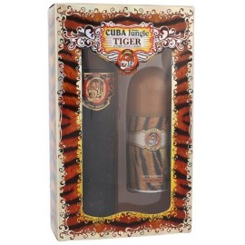 Cuba Jungle Tiger komplekts sievietēm (100 ml. EDP + 50 ml. dezodorants)
