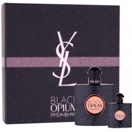 Yves Saint Laurent Black Opium komplekts sievietēm (50 ml. EDP + 7,5 ml. EDP)