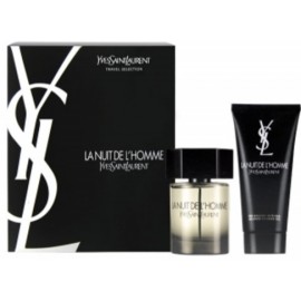 Yves Saint Laurent La Nuit L`Homme набор для мужчин (100 мл. EDT + 100 мл. Гель для душа)