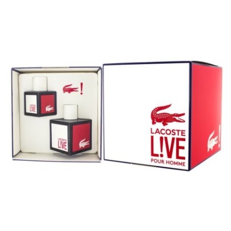 Lacoste Live komplekts vīriešiem (100 + 40 ml. EDT)