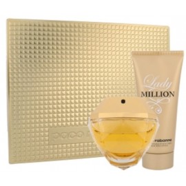 Paco Rabanne Lady Million komplekts sievietēm (80 ml. EDP + 100 ml. ķermeņa losjons)