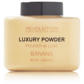 Makeup Revolution Luxury Banana Powder matējošs birstošais pūderis 32 g.