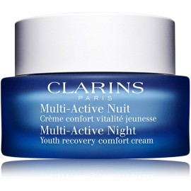 Clarins Multi-Active Night Youth Recovery Comfort nakts sejas krēms normālai/sausai ādai 50 ml.