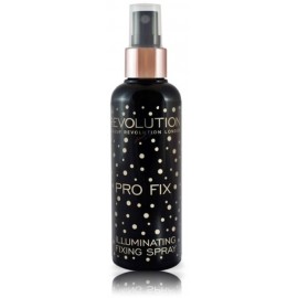 Makeup Revolution Pro Illuminating Fixing Spray meikapa fiksēšanas līdzeklis 100 ml.