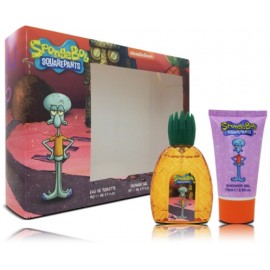 SpongeBob Squarepants Squidward komplekts bērniem (50 ml. EDT + 75 ml. dušas želeja)