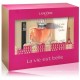 Lancome La Vie Est Belle komplekts sievietēm (30 ml. EDP + 50 ml. ķermeņa losjons + 2 ml. skropstu tuša)