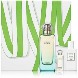 Hermes Un Jardin Sur Le Nil komplekts sievietēm (100 ml. EDT + 7,5 ml. EDT + 80 ml. ķermeņa losjons)