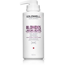 Goldwell Dualsenses Blondes Highlights 60 Sec ātras iedarbības atjaunojošs līdzeklis/maska