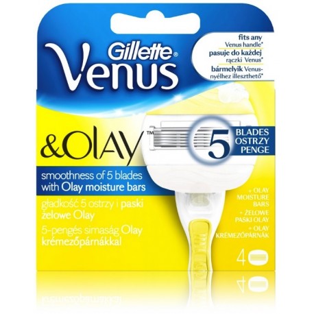 Gillette Venus & Olay skuvekļa galviņas 4 gab.