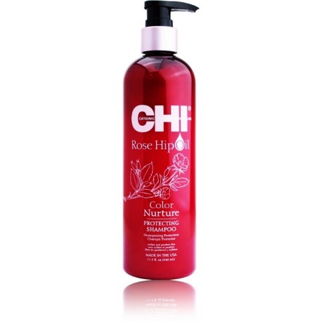 CHI Rose Hip Oil šampūns krāsotiem matiem