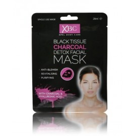 Xpel Black Tissue Charcoal kokogles sejas maska 28 ml.
