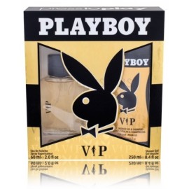 Playboy VIP for Men набор для мужчин (60 мл. EDT + 250 мл. Гель для душа)