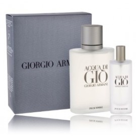 Giorgio Armani Acqua di Gio komplekts vīriešiem (100 ml. EDT + 15 ml. EDT)