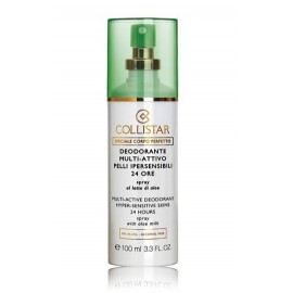 COLLISTAR Multi-Active Deodorant Hyper Sensitive Skins 24 Hours dezodorants 100 ml.