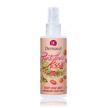 Dermacol Portofino Kiss Body Love Mist mitrinošā migla ķermenim 150 ml.