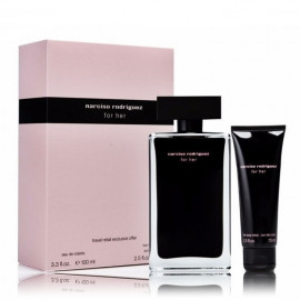 Narciso Rodriguez for Her komplekts sievietēm (100 ml. EDT + 75 ml. ķermeņa losjons)