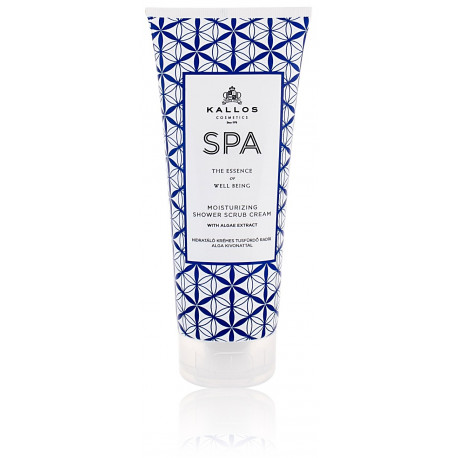 Kallos SPA Moisturizing Shower Scrub Cream скраб для тела 200 мл.