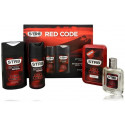 STR8 Red Code komplekts vīriešiem (50 ml. losjons pēc skūšanās + 150 ml. dezodorants + 250 ml. dušas želeja)