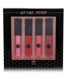 2K Let´s Get Kissed! lūpu spīdumu komplekts (4 x 6 g.)