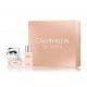 Calvin Klein Women komplekts sievietēm (100 ml. EDP + 100 ml. ķermeņa losjons)