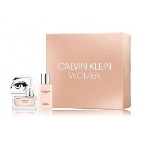 Calvin Klein Women komplekts sievietēm (100 ml. EDP + 100 ml. ķermeņa losjons)