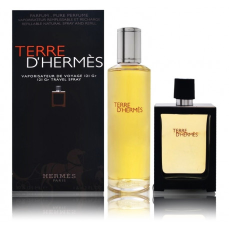 Hermes Terre D'Hermes Pure Parfum набор для мужчин (125 мл. + 30 мл.)