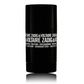 Zadig & Voltaire This Is Him! zīmuļveida dezodorants vīriešiem 75 ml.