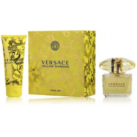 Versace Yellow Diamond komplekts sievietēm (90 ml EDT + 100 ml ķermeņa losjons)