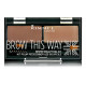 Rimmel Brow This Way komplekts uzacu 2,4 g. krāsa Dark Brown (uzacu vasks + ēnas + otiņas)