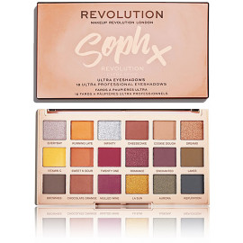 Makeup Revolution Soph X Extra Spice acu ēnu palete 14 g.